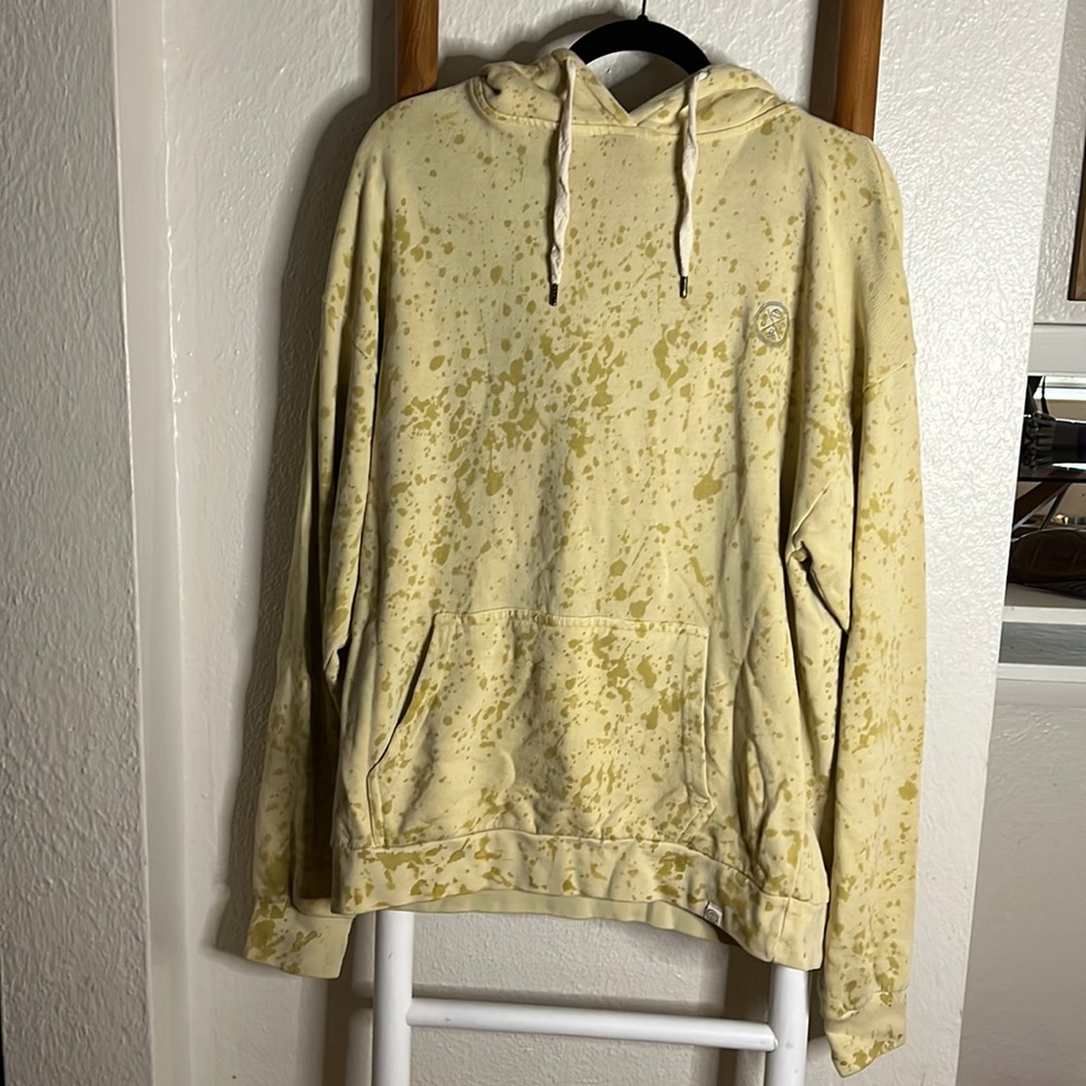 Sand cloud, yellow thick hoodie